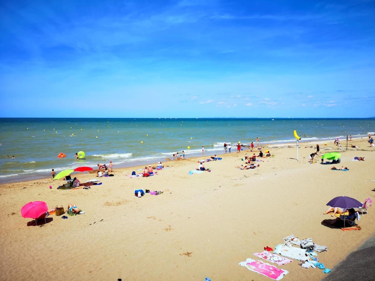 2 Pieces Front De Mer Ensoleille Et Calme Acces Direct Plage Cabourg Eksteriør bilde